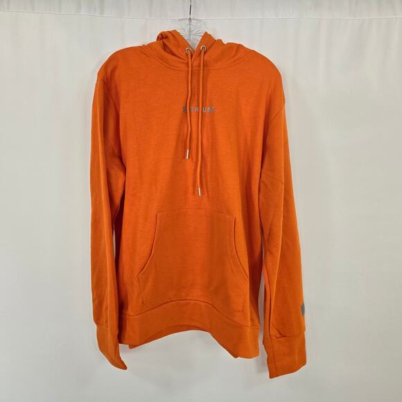 Sixth June Paris Hoodie Men's L Sweat Capuche Aluminum Orange Long Sleeve NWT - Picture 7 of 7